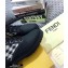 Fendi Leather Lace-up Biker Ankle Boots Black/White 2020