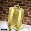 Gucci Medium Backpack Bag 536724 Interlocking G Print Yellow