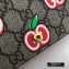 Gucci Chain Card Case Wallet Bag 634275 GG Apple Print 2020