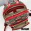 Gucci Small Backpack Bag 601296 GG Apple Print 2020