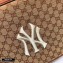 Gucci Medium Backpack Bag 536724 NY Patch GG Canvas