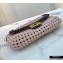 Fendi Leather Medium Baguette Interlace Bag Pink 2020