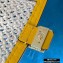 Fendi Raffia Nano Baguette Bag Charm Yellow 2020