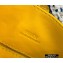 Fendi Raffia Nano Baguette Bag Charm Yellow 2020