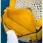 Fendi Raffia Nano Baguette Bag Charm Yellow 2020