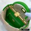 Fendi Raffia Peekaboo Iconic Mini Bag Green 2020