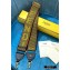 Fendi Leather Long Shoulder Strap You Ribbon Yellow 2020