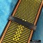 Fendi Leather Long Shoulder Strap You Ribbon Yellow 2020