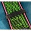 Fendi Leather Long Shoulder Strap You Ribbon Green 2020
