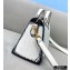 Fendi White Leather Printed By The Way Medium Boston Bag 2020