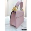 Fendi Leather Kan I F Medium Bag Pink
