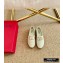 Valentino Leather VLogo Espadrilles White 2020