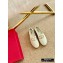 Valentino Leather VLogo Espadrilles White 2020
