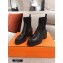 Hermes Heel Ankle Boots Black 2020