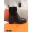 Hermes Heel Ankle Boots Black 2020