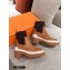 Hermes Heel Ankle Boots Brown 2020