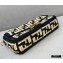 Fendi Raffia FF Medium Baguette Bag Black 2020