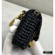Fendi Raffia FF Nano Baguette Bag Charm Black 2020
