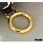 Fendi Raffia FF Nano Baguette Bag Charm Black 2020
