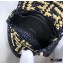 Fendi Raffia FF Nano Baguette Bag Charm Black 2020