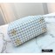 Fendi Leather Peekaboo Iconic Mini Interlace Bag White 2020