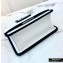 Fendi Leather Kan I F Mini Bag White/Black