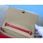 Fendi Leather Kan I Medium Bag FF Embossed Red