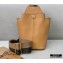 Fendi Leather Guitar One-shoulder Mini Bag Brown 2020