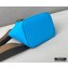 Fendi Leather Guitar One-shoulder Mini Bag Light Blue 2020