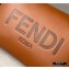 Fendi Heat-stamped FENDI ROMA By The Way Medium Boston Bag Brown 2020