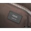 Fendi Heat-stamped FENDI ROMA By The Way Medium Boston Bag Brown 2020