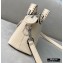 Fendi Heat-stamped FENDI ROMA By The Way Mini Boston Bag White 2020