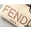 Fendi Heat-stamped FENDI ROMA By The Way Mini Boston Bag White 2020