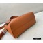 Fendi Heat-stamped FENDI ROMA By The Way Mini Boston Bag Brown 2020