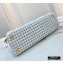 Fendi Leather Peekaboo Iconic Medium Interlace Bag White 2020