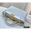 Fendi Leather Peekaboo Iconic Medium Interlace Bag White 2020