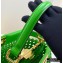 Fendi Leather Peekaboo Iconic Medium Interlace Bag Green 2020