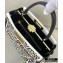 Fendi Leather Peekaboo Iconic Medium Bag Graffiti Print 2020