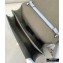 Fendi Leather Kan I Mini Bag Light Gray