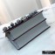 Fendi Leather Kan I Mini Bag Studs Light Gray