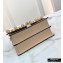 Fendi Leather Kan I Mini Bag Studs Nude