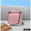 Fendi Leather Kan I Mini Bag Scalloped Edges Pink/Yellow