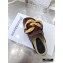 JW Anderson Chain Loafer Mules Burgundy