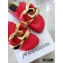 JW Anderson Chain Loafer Mules Red