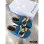 JW Anderson Chain Loafer Mules Blue
