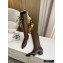 Louis Vuitton Heel 5cm Nightfall High Tight Boots Coffee 2020