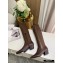 Louis Vuitton Heel 5cm Nightfall High Tight Boots Coffee 2020