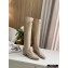 Louis Vuitton Heel 5cm Nightfall High Tight Boots Creamy 2020
