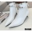 Louis Vuitton Heel 5.5cm Call Back Ankle Boots White 2020