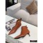 Louis Vuitton Heel 5.5cm Call Back Ankle Boots Brown 2020
